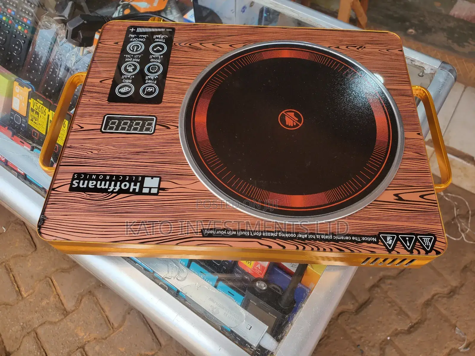 Hoffmans Infrared Cooker Single