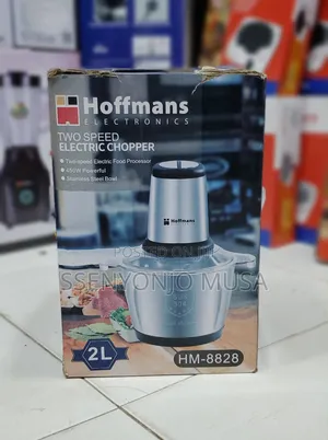 Hoffmans 2-Speed Electric Chopper HM-8828 - 450W, Stainless-