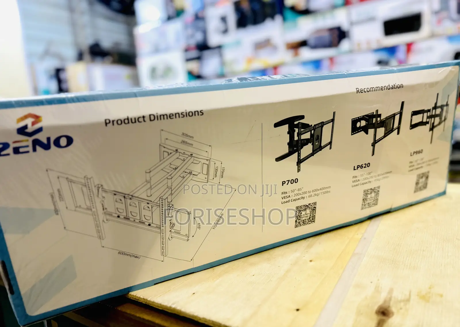 Zeno Tv Mount 32-80inch Heavy Duty