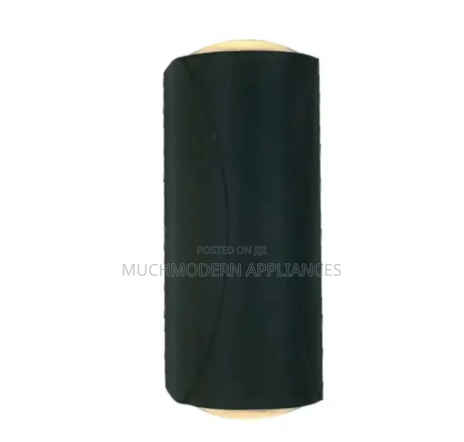 Cylindrical-Shaped Up Down Wall Light LL 6015-Bk-Ww