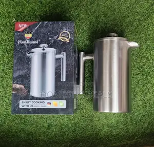 1 Litre Stainless Steel French Press Coffee Maker