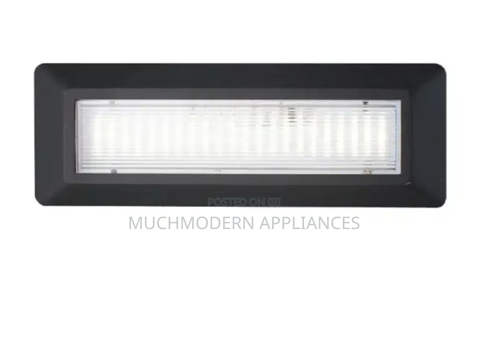 Rectangular LED Step Light LL ABS-2005-BK