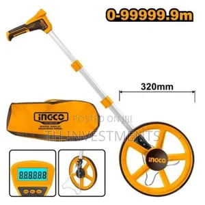 INGCO HDMW23 - Digital Display Measuring Wheel - Orange