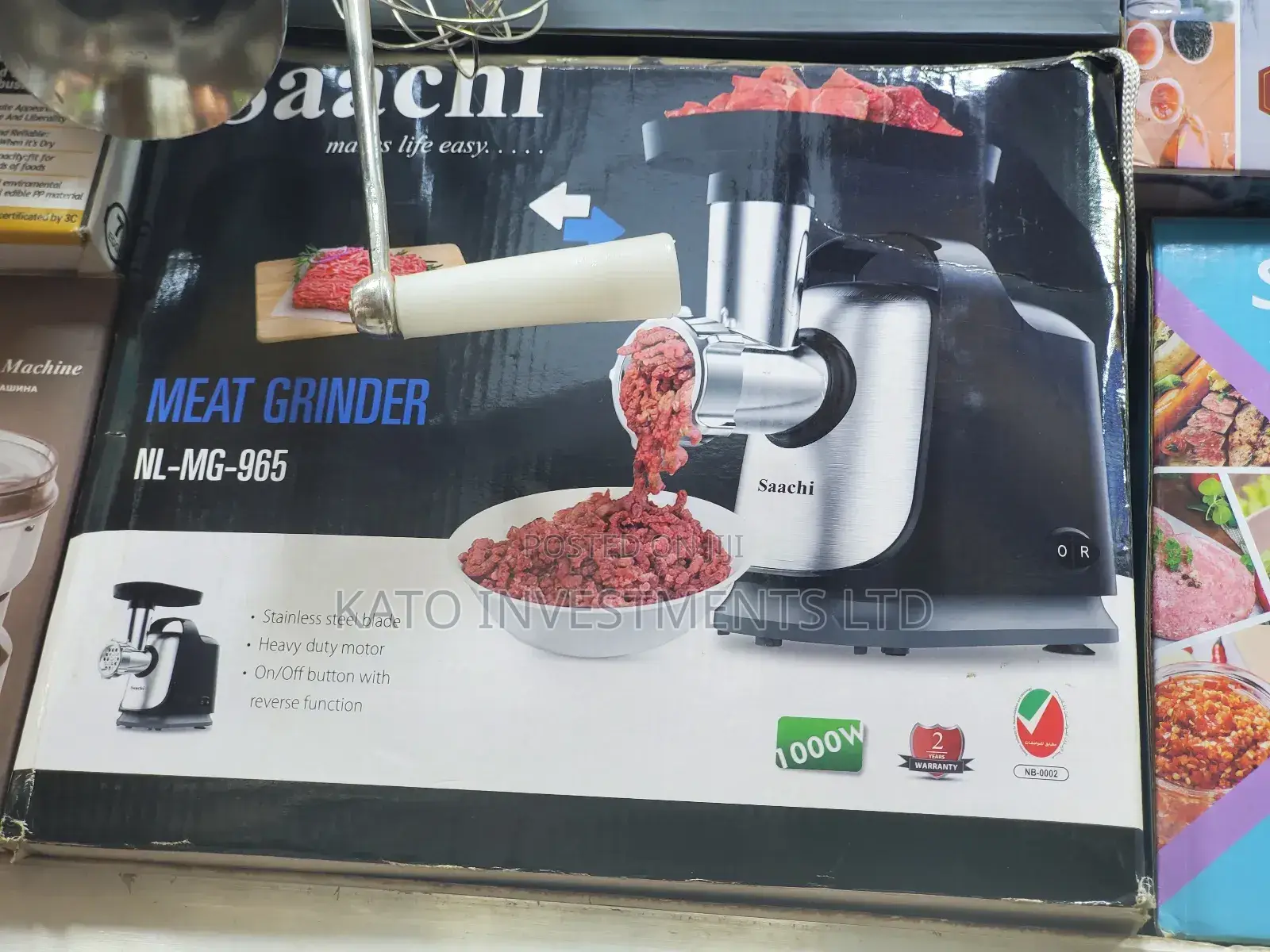 Saachi Meat Grinder Nl-Mg-965