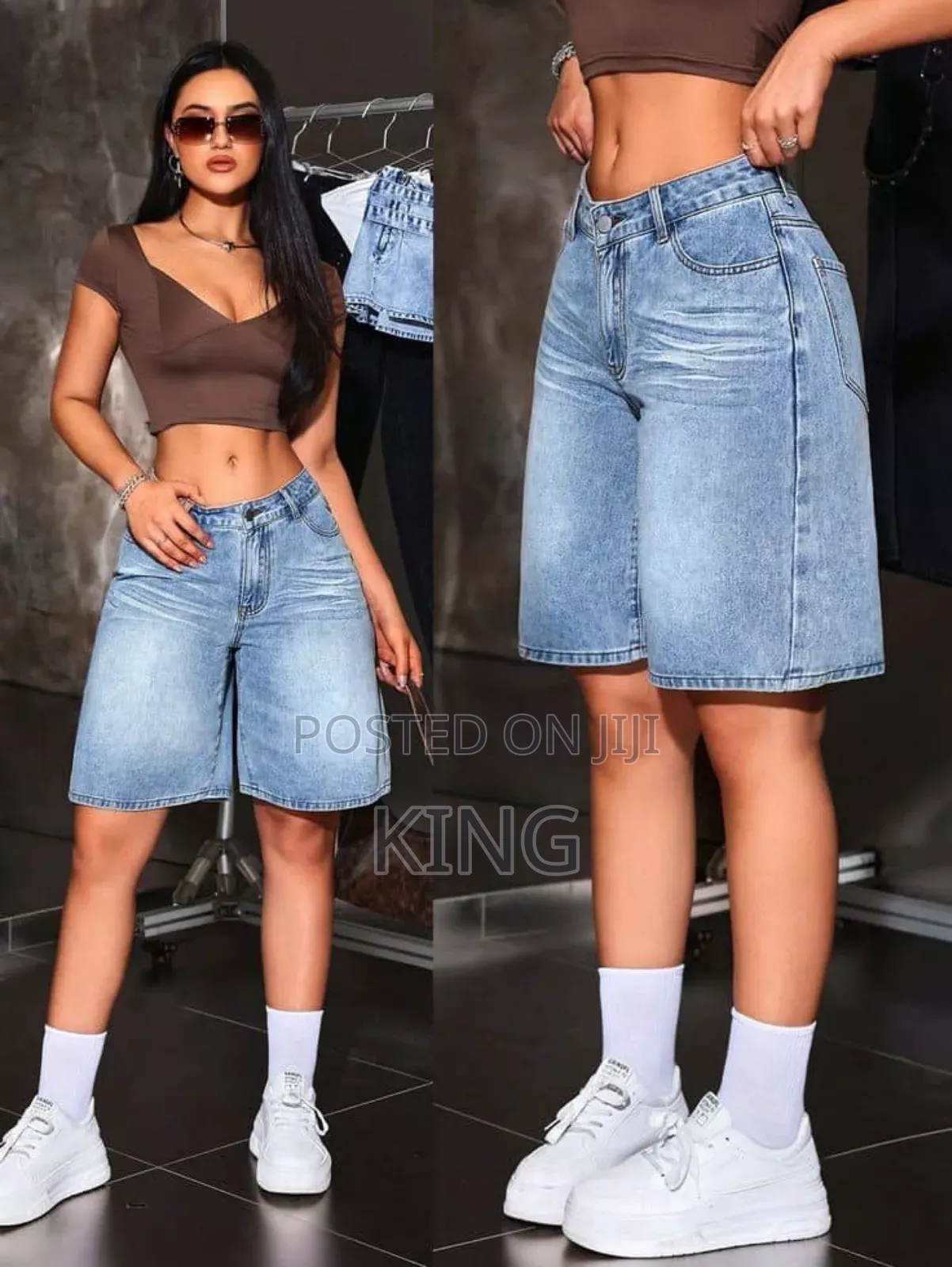 Maestro Ladies Jort Jeans