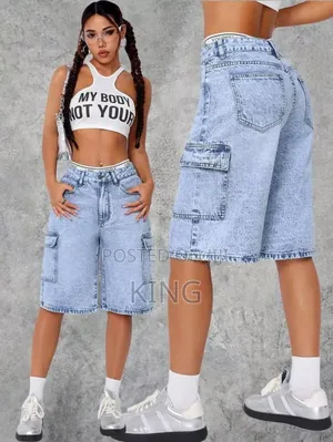 Snug Ladies Jort Jeans