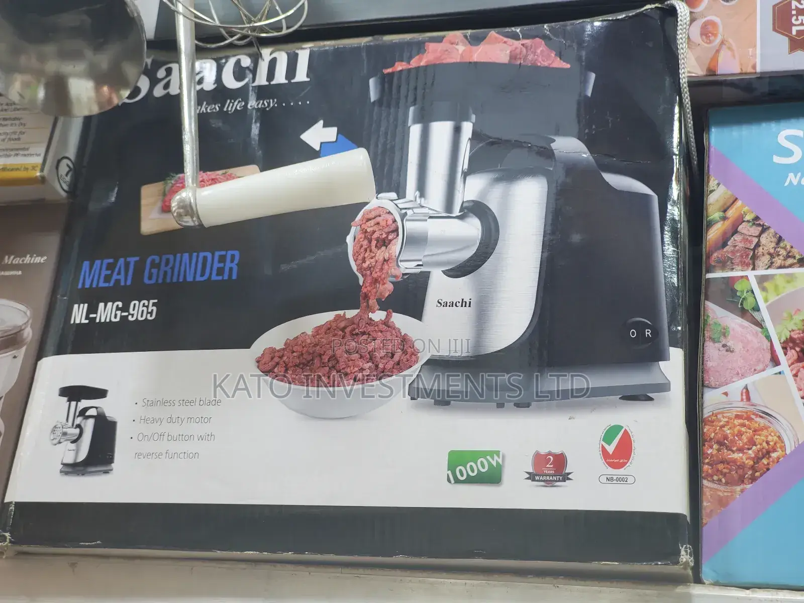 Saachi Meat Grinder Nl-Mg-965