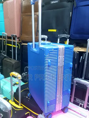 VIP Aluminium Plastic Suitcases. Blue ( Medium)