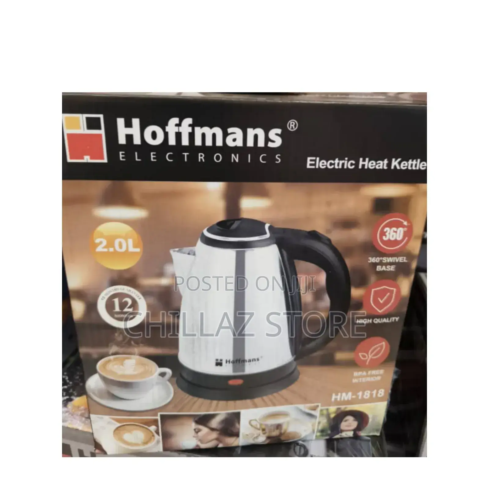 2 L Hoffman Electric Heat Kettle.