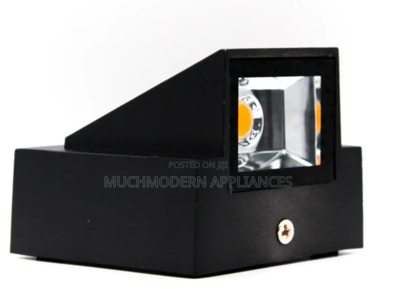 Square-Shaped Down Wall Light LL 6040-Bk-Ww