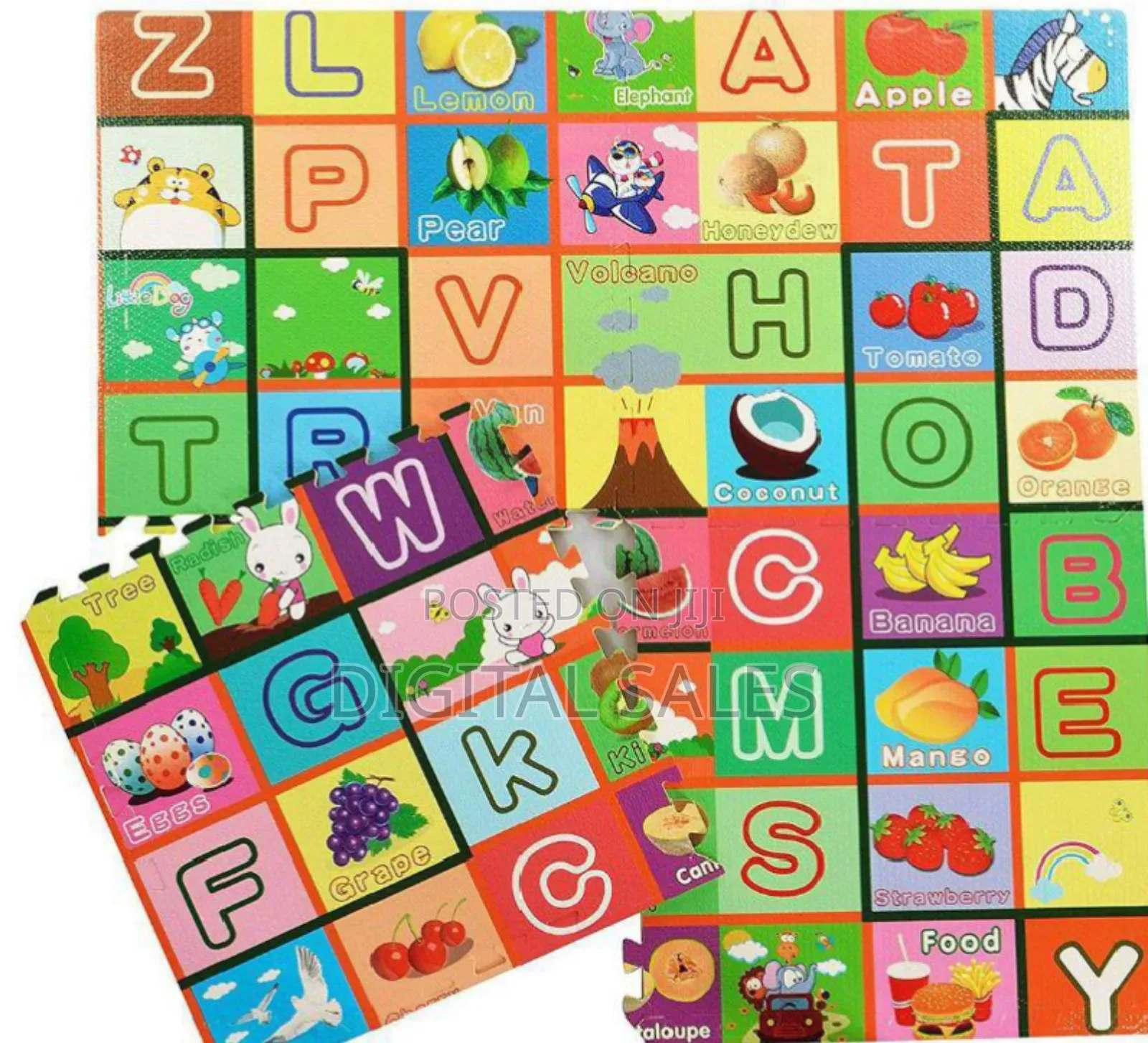 IRIS Interlocking Puzzle Mat 2 Ft. X 2 Ft. (4 Pieces)