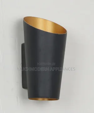 Black Wall Light LL 6013-Bk-Ww