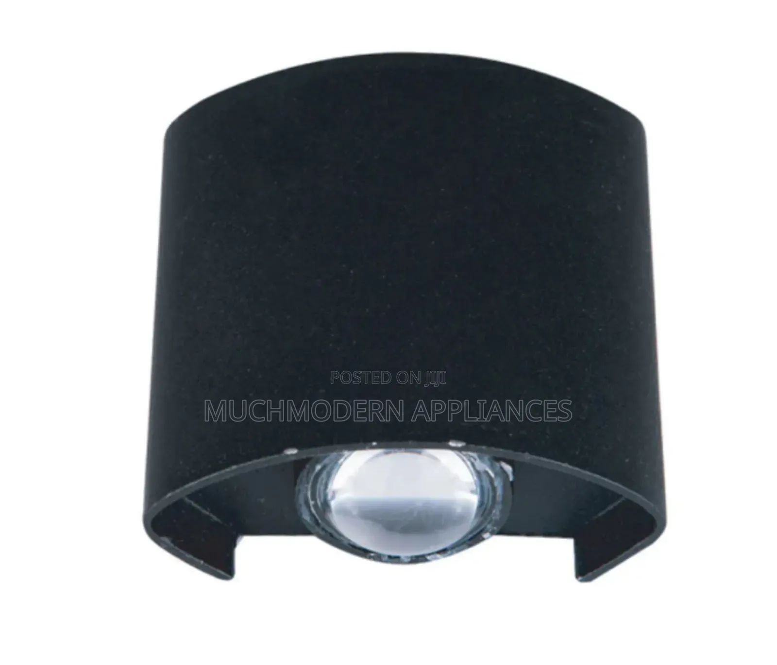 Rectangular-Shape Curved Up Down COB Wall Light LL231002BKWW