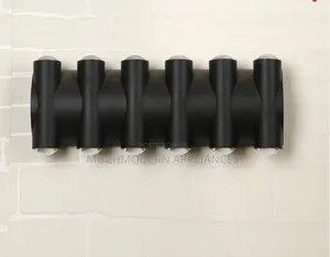 Black Up Down LED Wall Light LL 6112-Bk-Ww