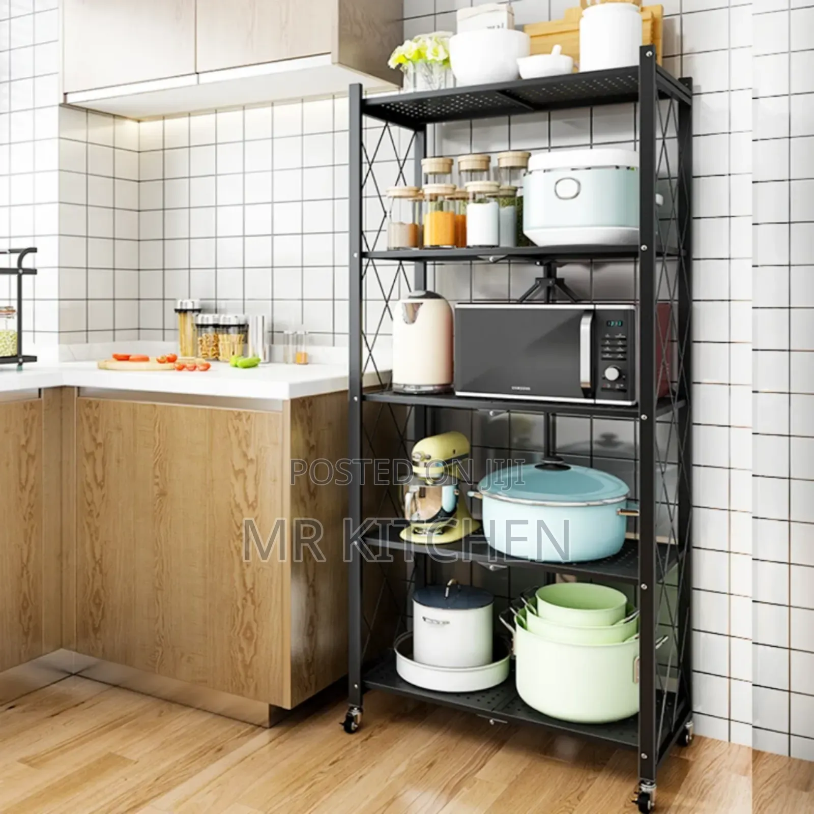 Folding Storage Display Rack
