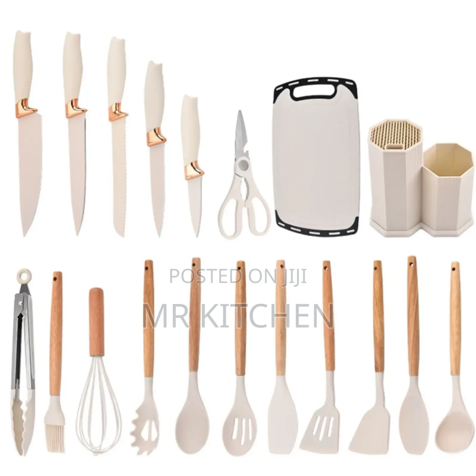 19 Piece Silicon Kitchen Set
