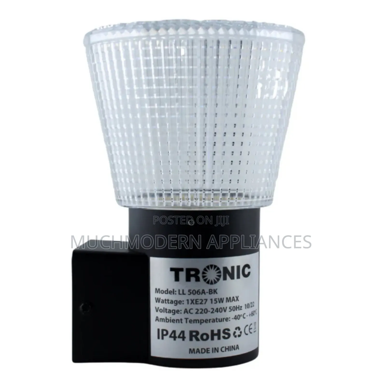 Aluminium Wall Light LL 506a-Bk