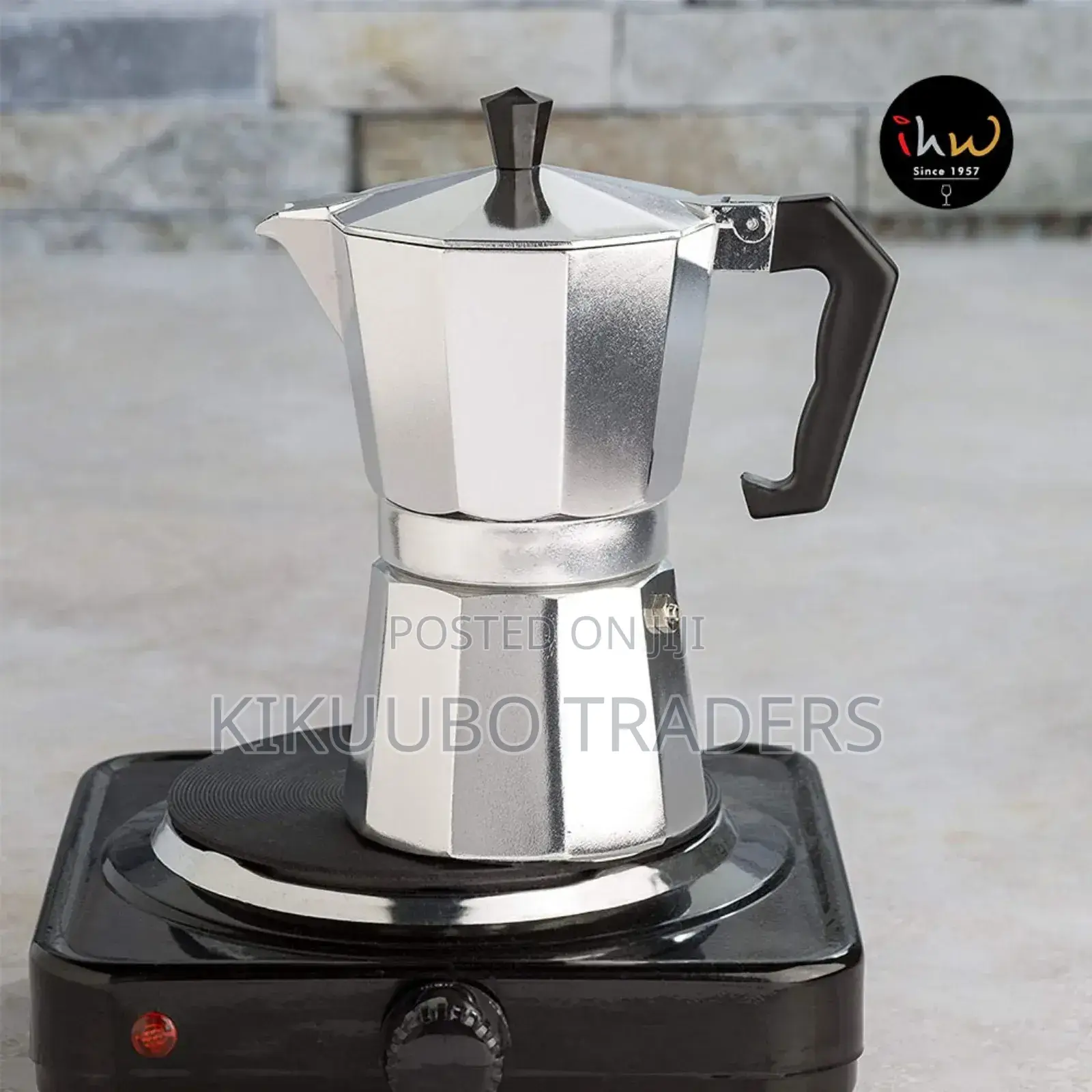 Coffee Maker Moka Pot Top Espresso Latte Percolator