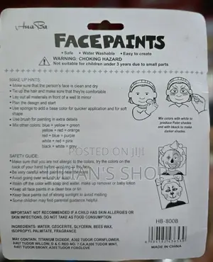 Kids Face Paint Set