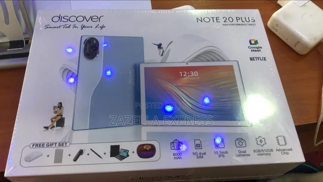 New Discover Note 20 Plus 512 GB Blue