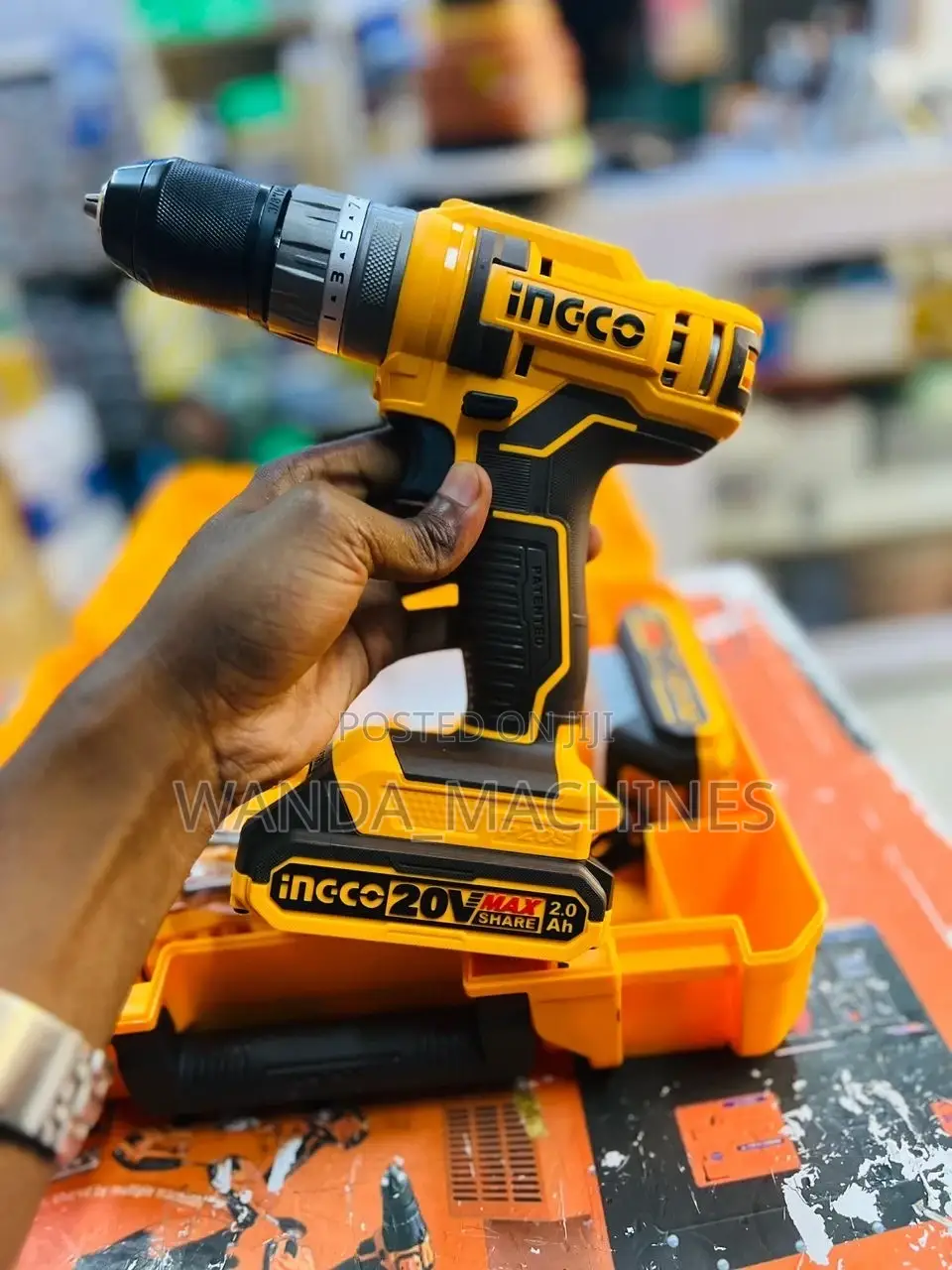 Cordless Drill 20V Ingco