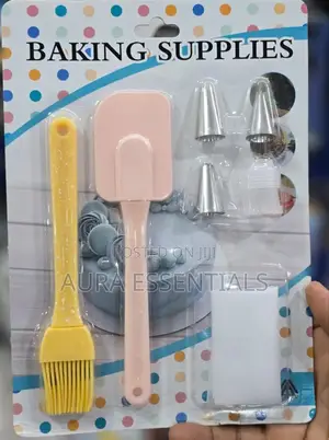 Silicone Spatula Oil Brush Frosting Kit