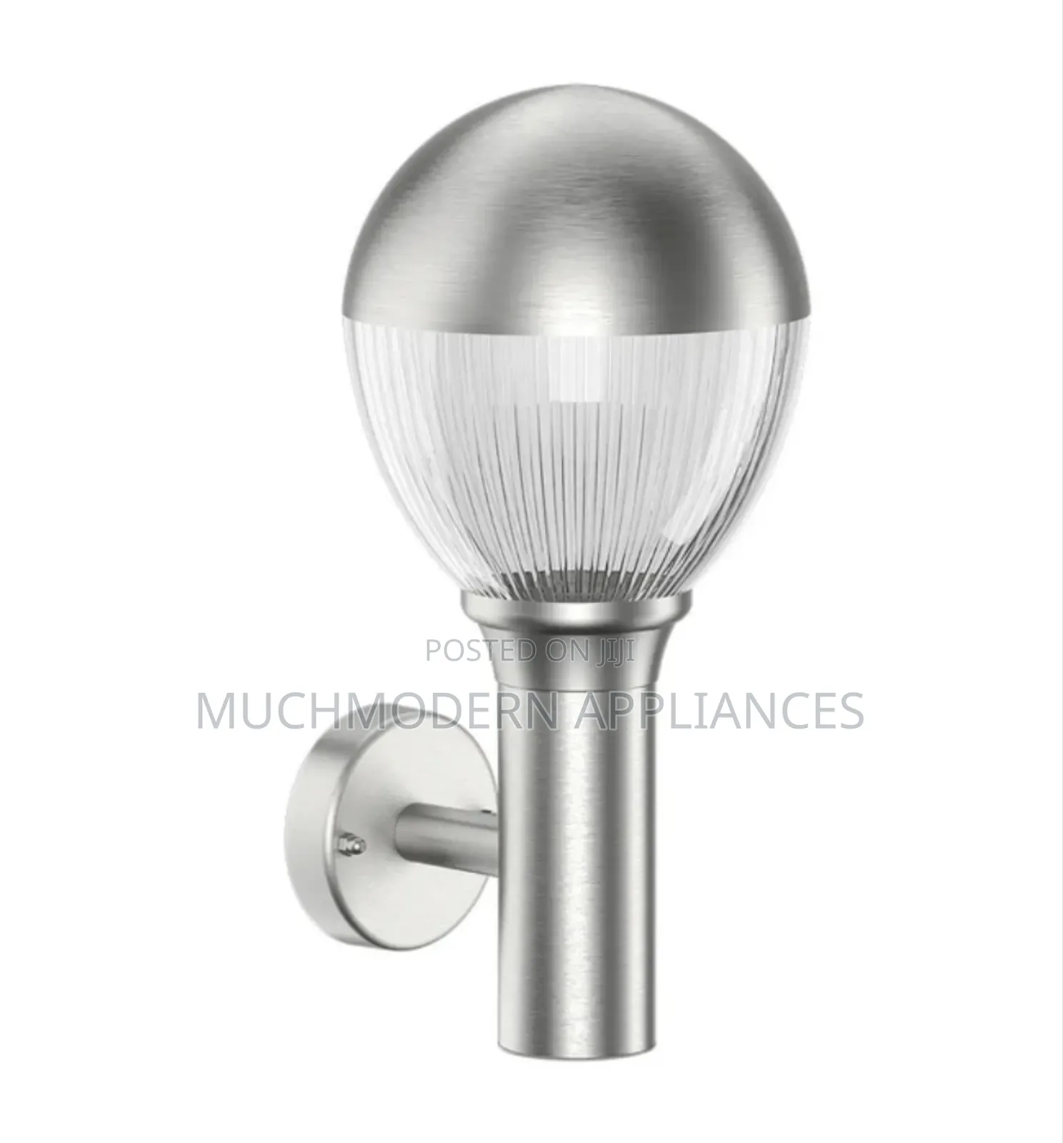 9W LED Oval Stainless Steel Wall Light LL 201a-Ss-Ww