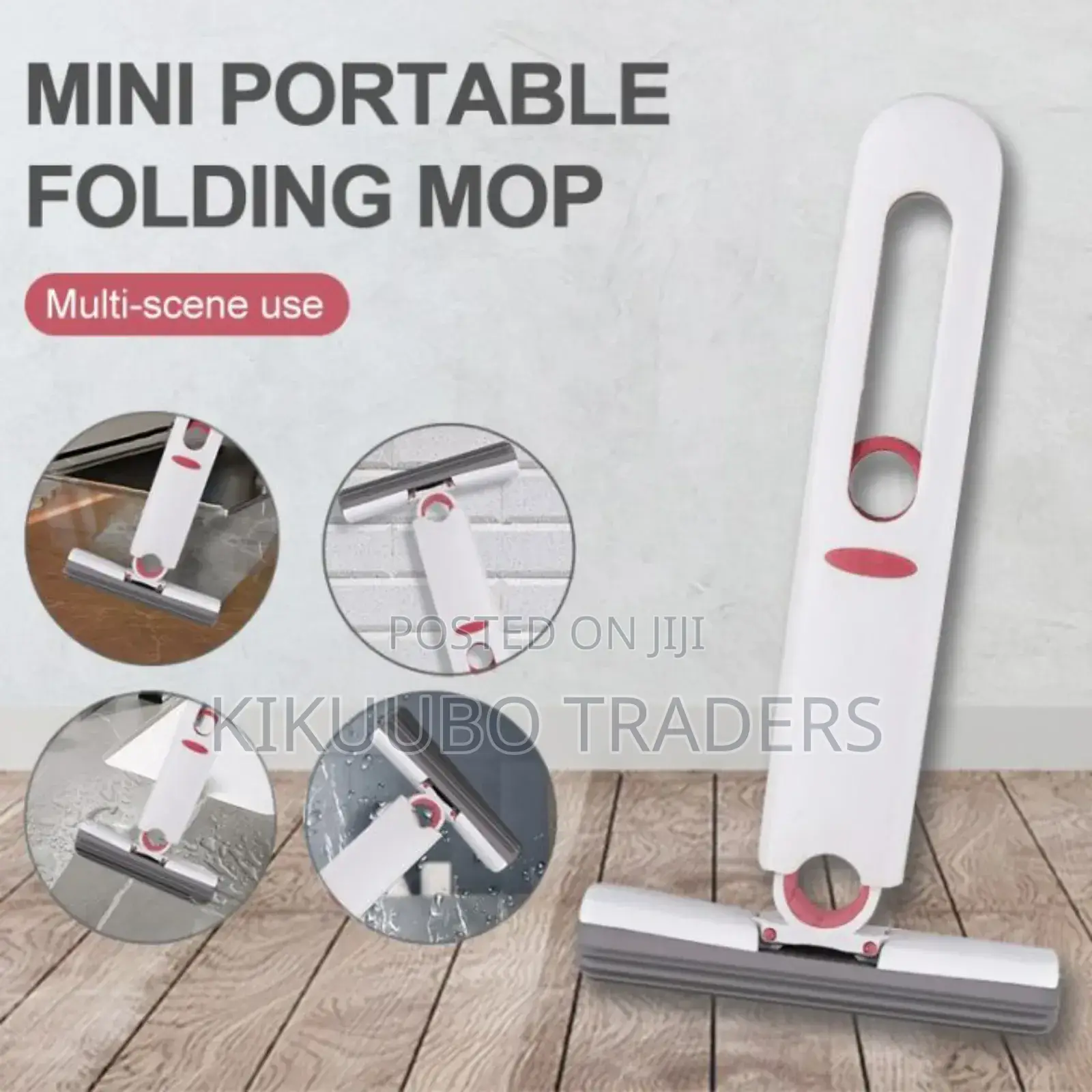 Mini Sponge Mop - White