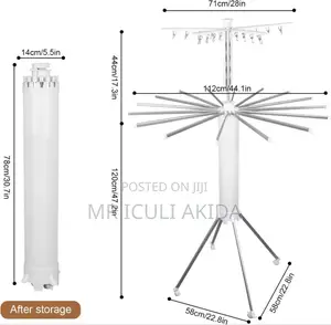 Collapsible Foldable Octopus Design Cloth Drying Rack