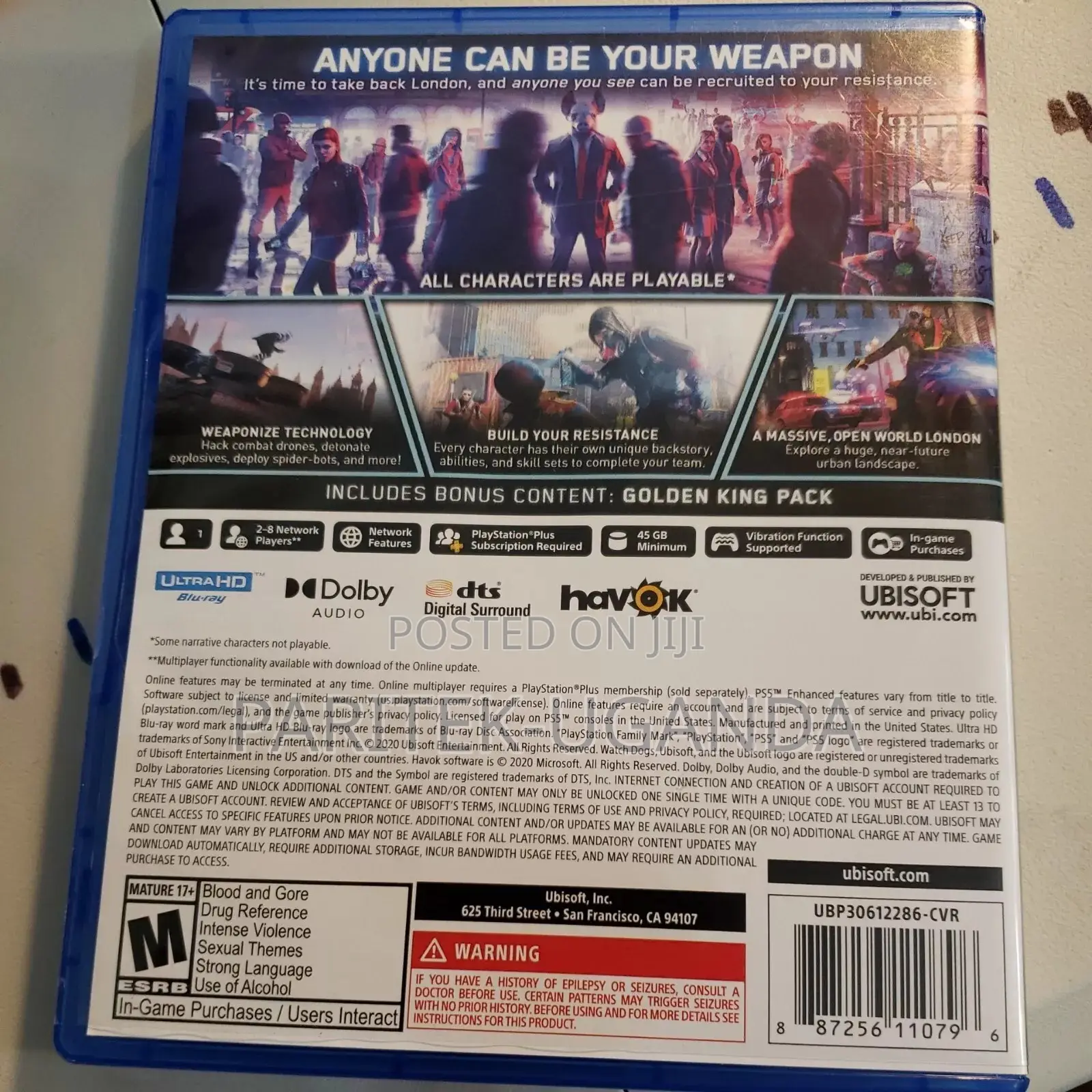 Used Watch Dogs Legion