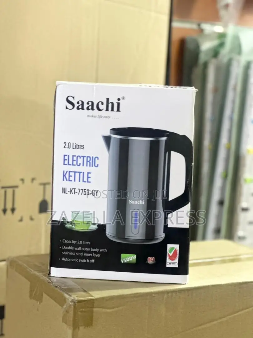 Saachi 2L Electric Kettle NL-KT-7753-GY
