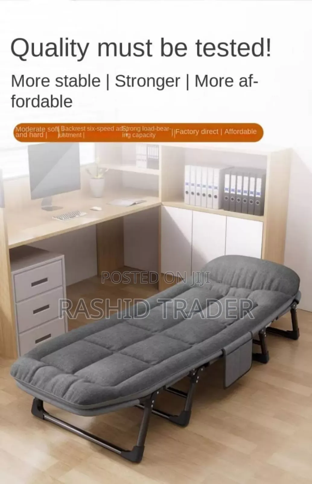Single Foldable Recliner Bed