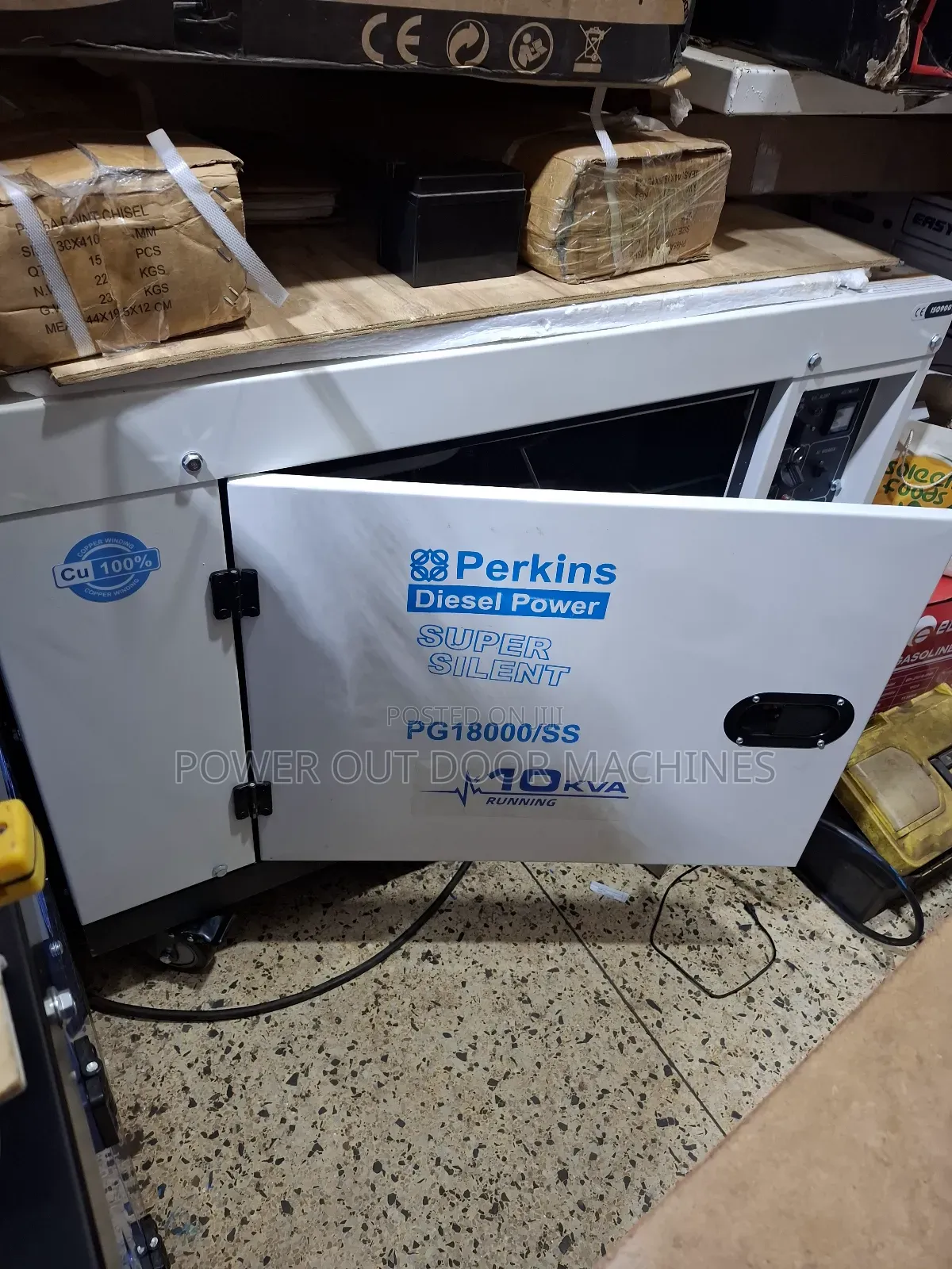 10 Kva Perkins Silent Diesel Generator