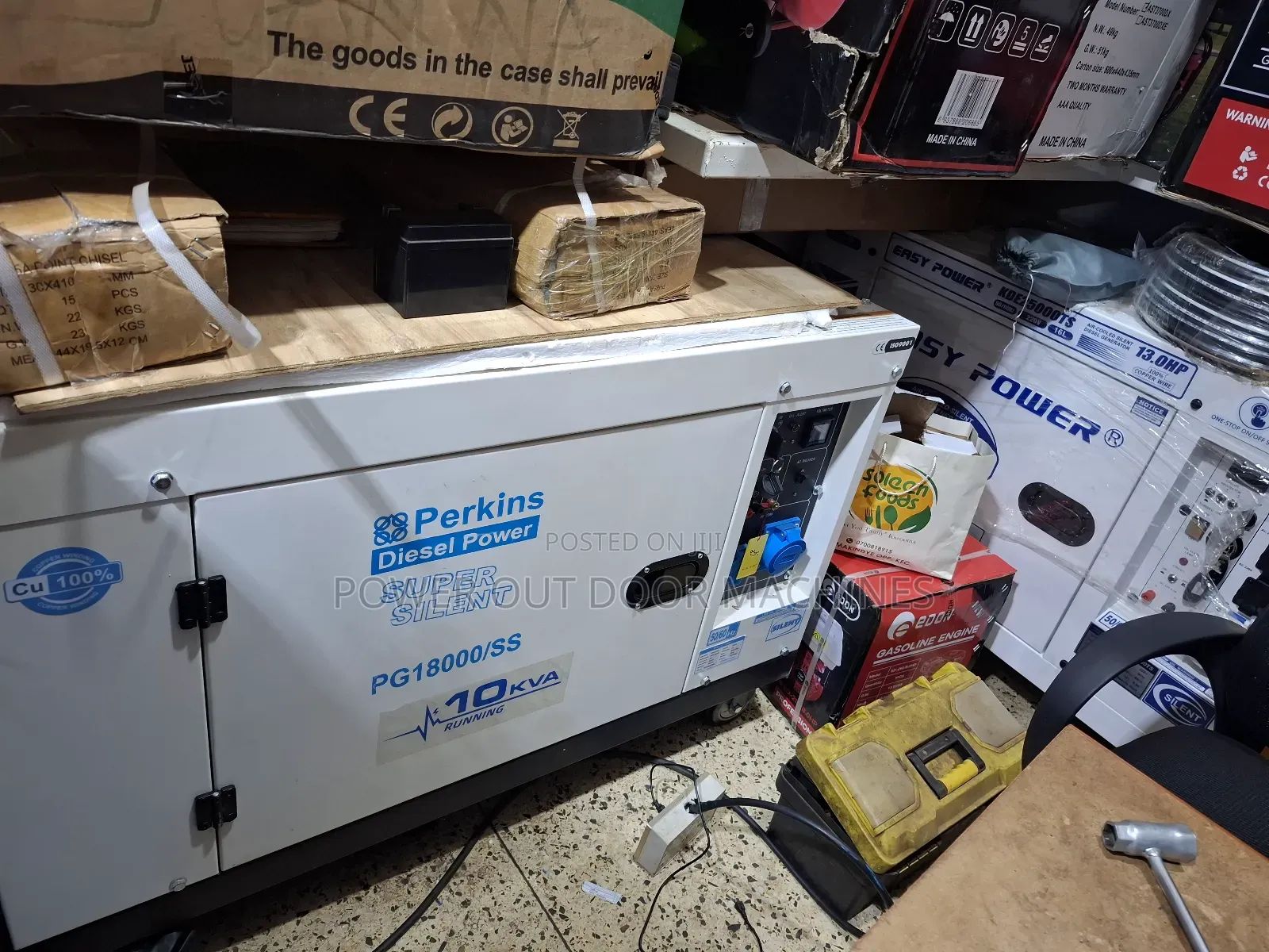 10 Kva Perkins Silent Diesel Generator