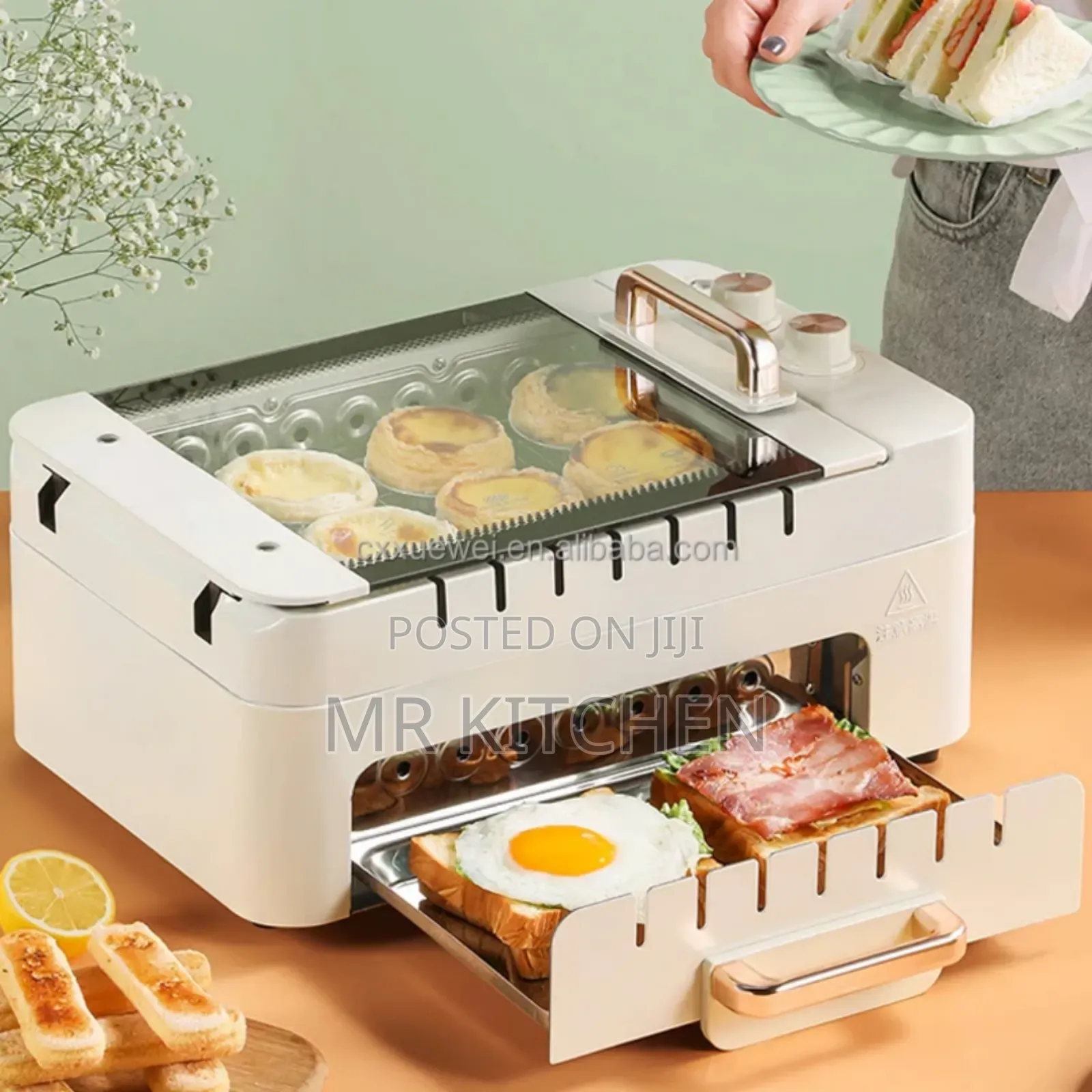 3 in 1 Electric BBQ Grill Machine