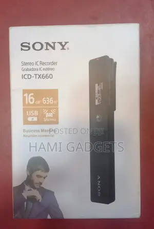 Icd Tx660 Sony Stereo Recorder