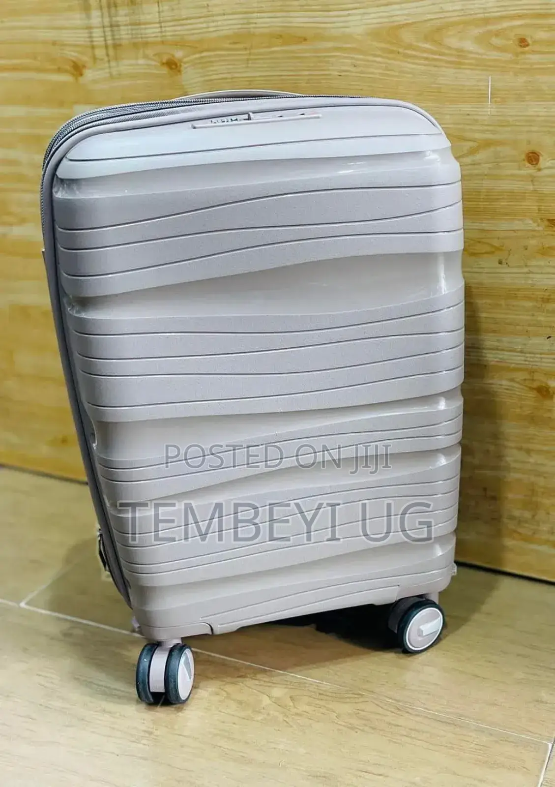 Set of 3 Rubber Suitcases