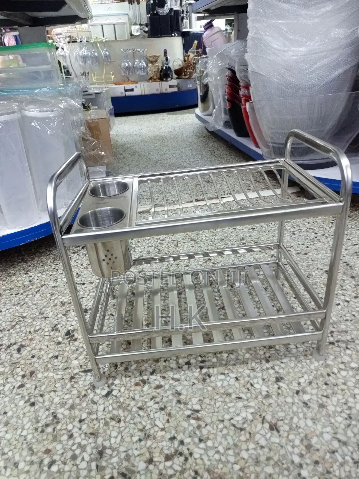 Stainless Steel Dish Drying Rack.