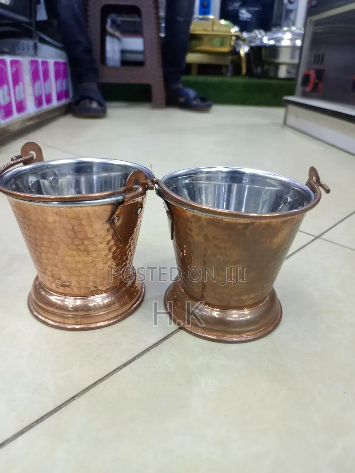 Copper Serving Bucket