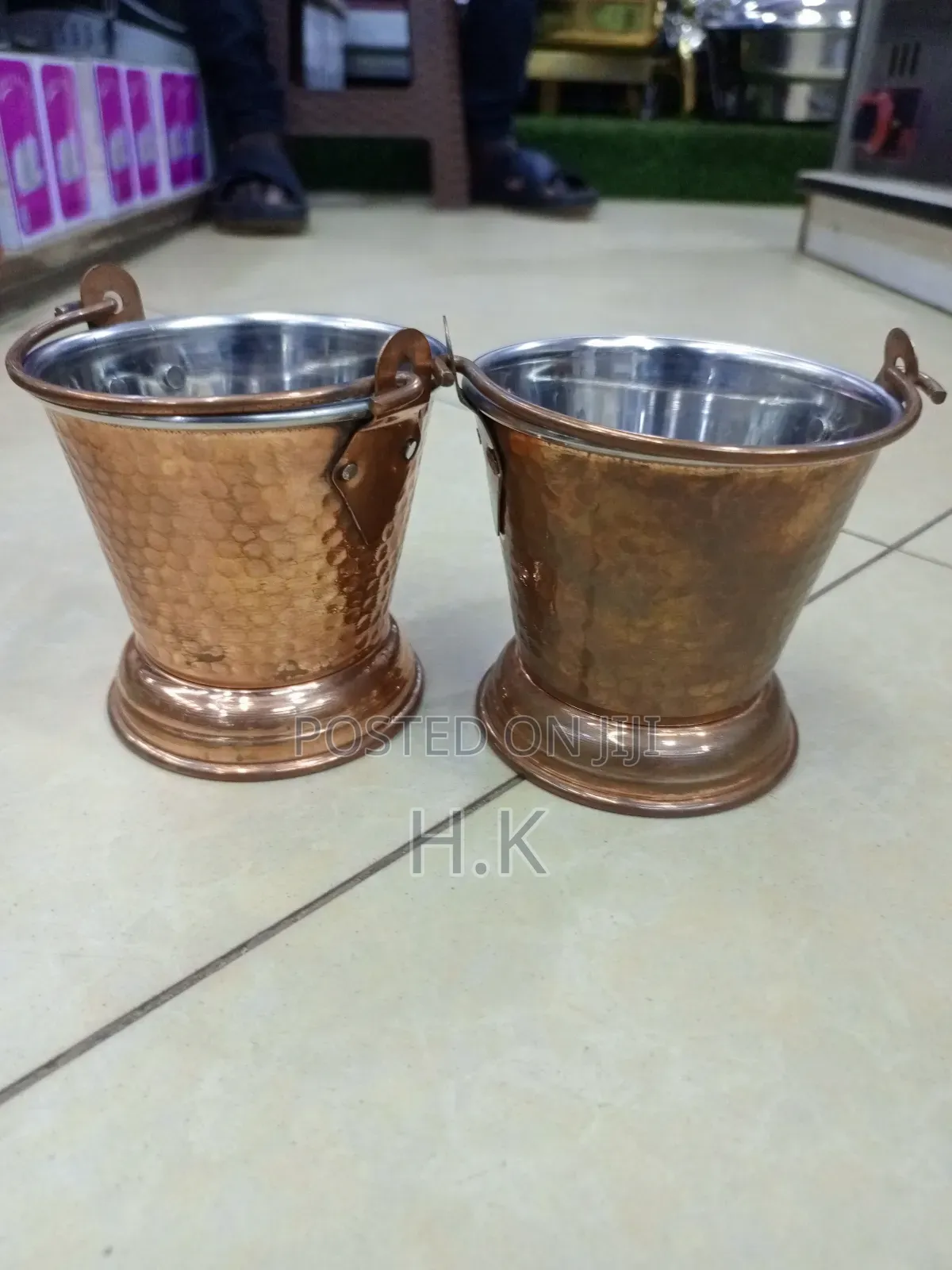 Copper Serving Bucket