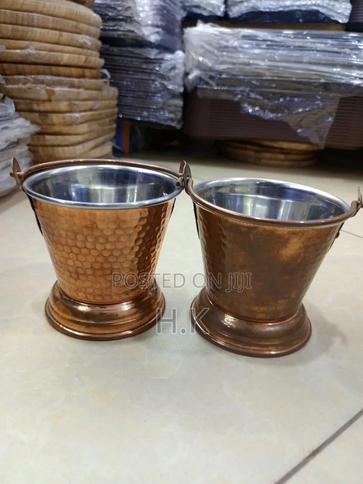 Copper Serving Bucket