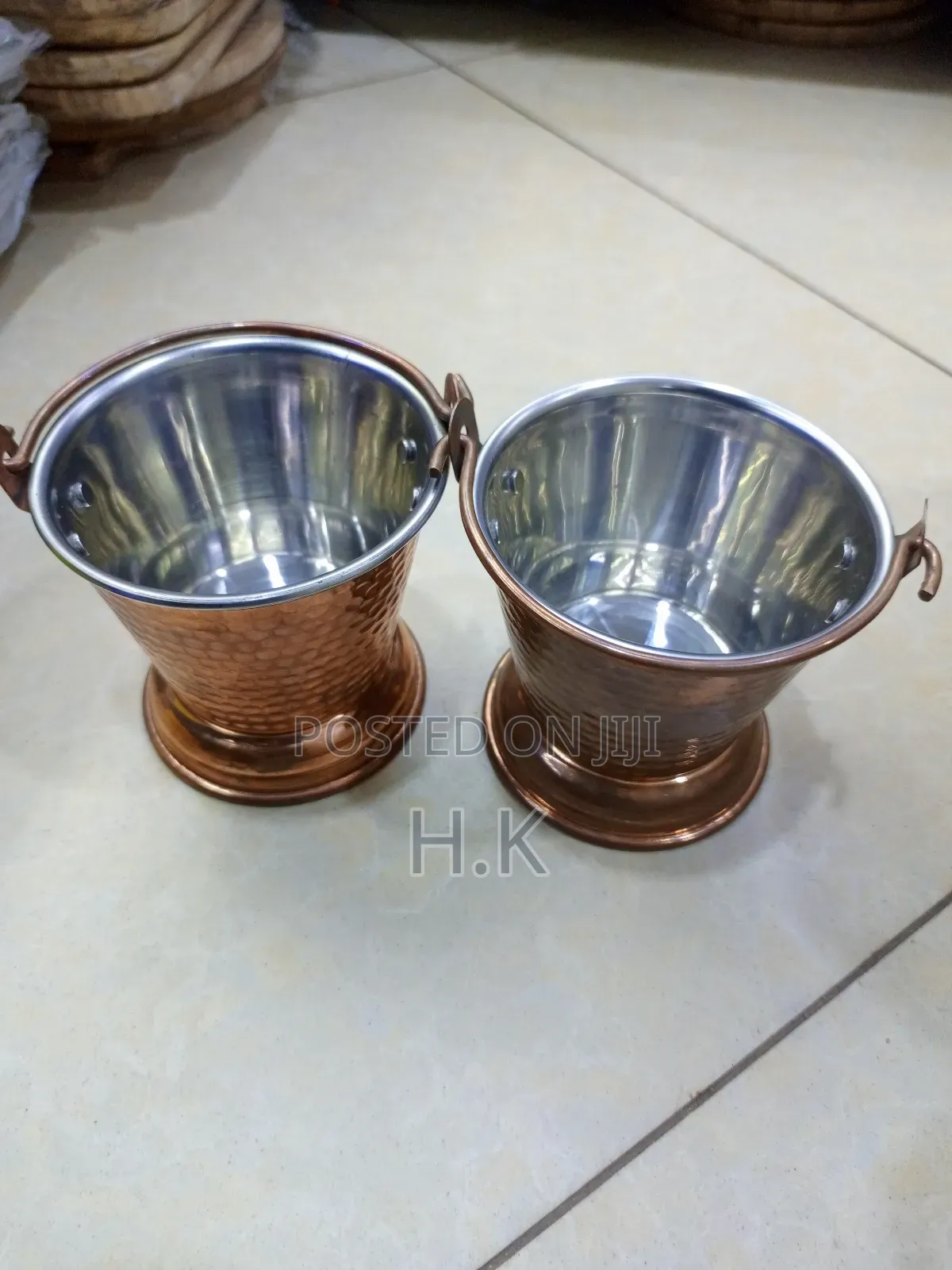 Copper Serving Bucket