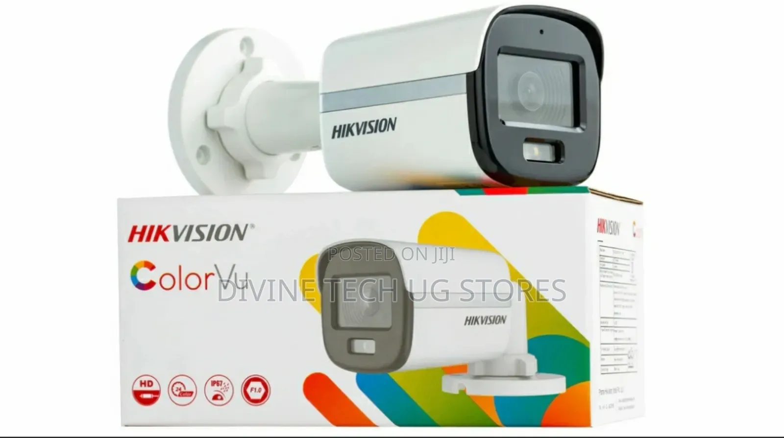Hikvision 2mp Colorvu Audio 20m Bullet Camera