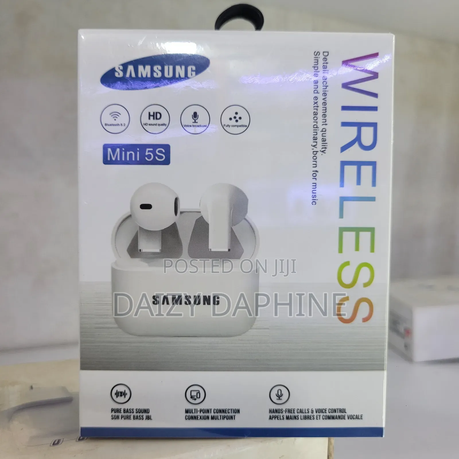Samsung Mini 5s Earbuds/TWS Mini 5s Wireless Airpods