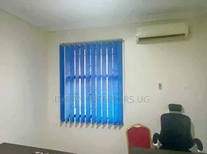 Sky Blue Window Blinds in Vertical Format Per Square Meter.