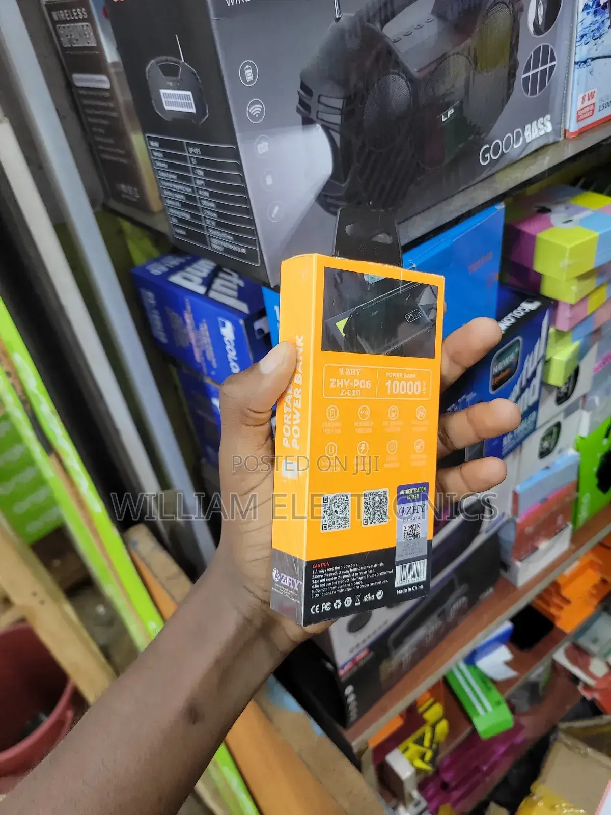 10000mah ZHY Power Bank/Multi Cable Power Bank