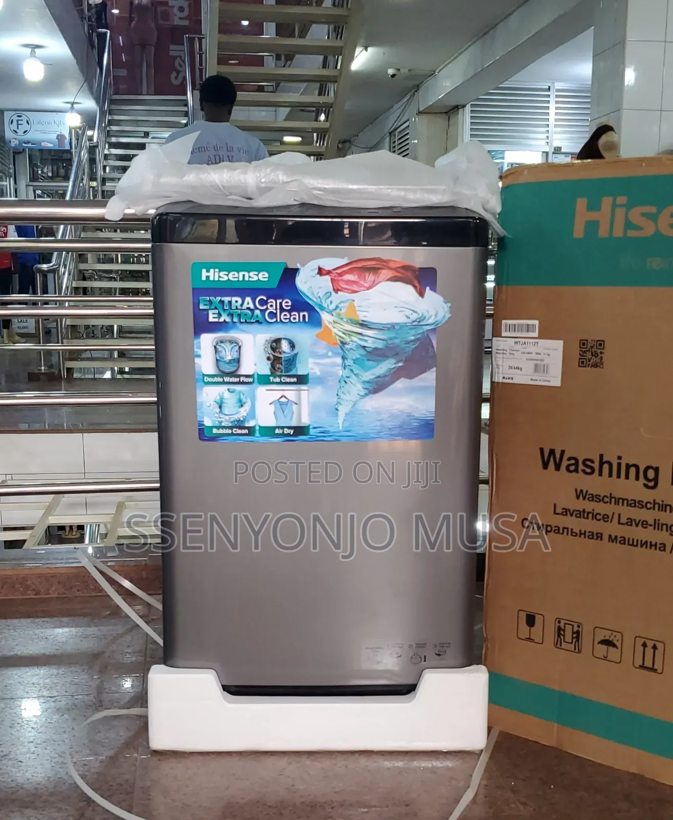 Hisense 11kg Automatic Top Load Washing Machine-Wtcs1102t-10