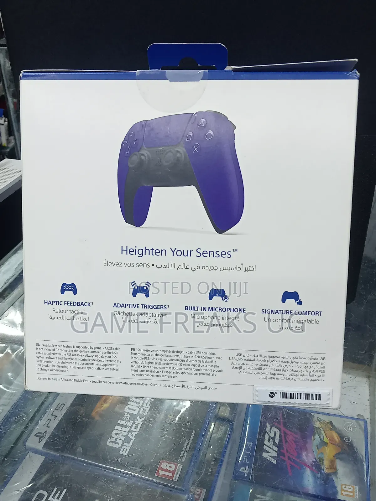 Wireless Purple Controller Ps5