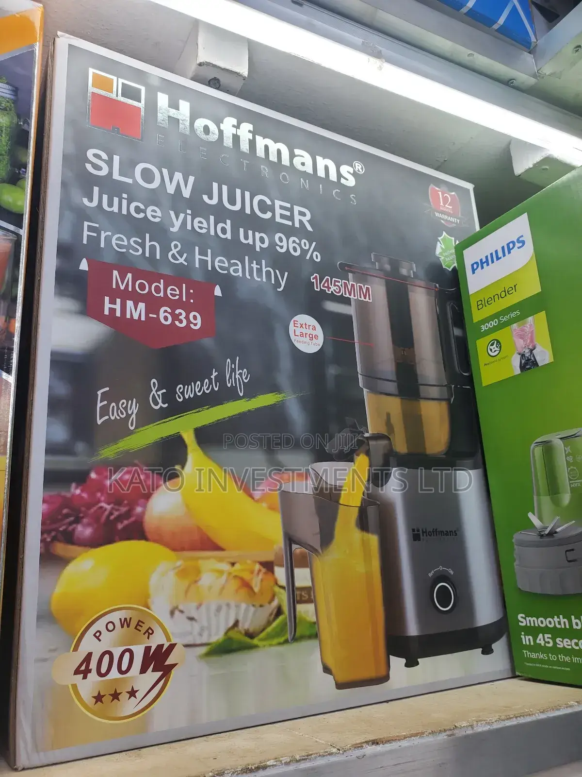 Hoffman Hm-639 Slow Juicer