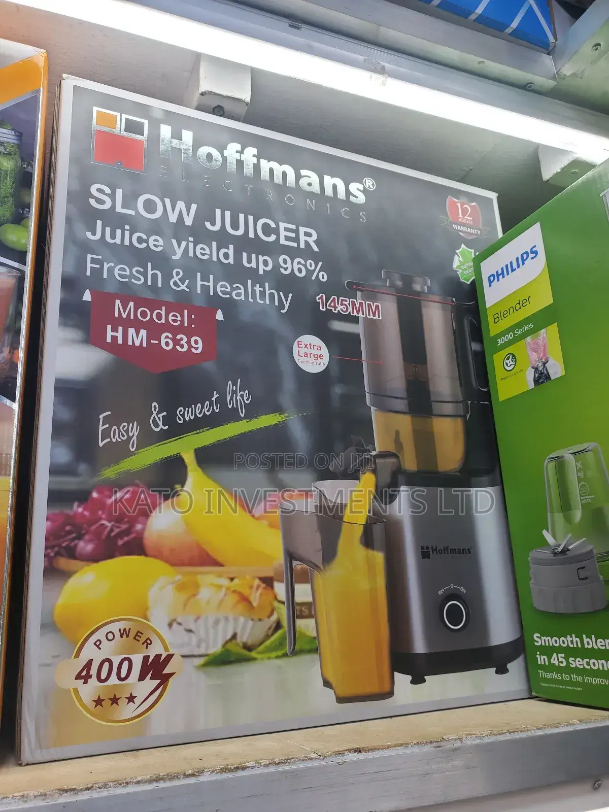 Hoffman Hm-639 Slow Juicer